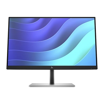 HP - 21.5" IPS LCD FHD 75Hz Monitor (USB, HDMI) - Black, Silver