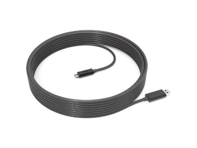 Logitech 32.8  Strong USB 3.2 Gen 2 Type-A Male to USB Type-C Male Cable