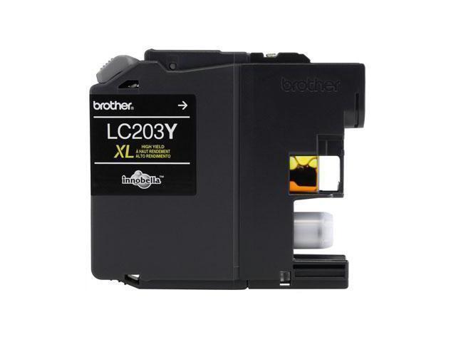 Brother LC 203 Yellow Ink Cartridge High Yield (LC203YS) 1106362