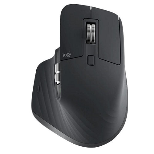 Logitech MX Master 3S for Business  Wireless Mouse with Quiet Clicks  8K DPI  Secured Logi Bolt USB Receiver  Bluetooth  USB-C Charging  MagSpeed Scrolling  Windows/Mac/Chrome/Linux - Graphite
