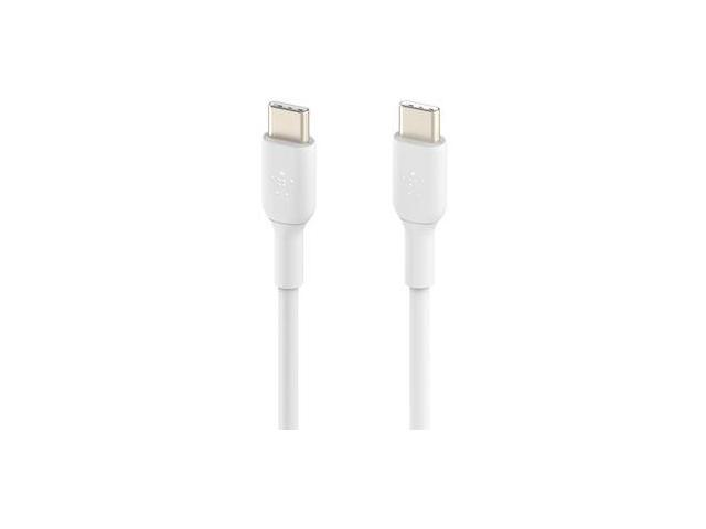 Belkin BoostCharge USB-C to USB-C Cable (1M/3.3ft) for iPhone 16  iPhone 16 Pro  Samsung Galaxy S25  S24  Pixel 9 & 8  iPad Pro  Nintendo Switch 2  Carplay & More – White