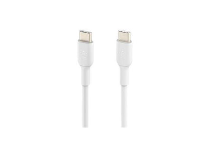 Belkin BoostCharge USB-C to USB-C Cable (1M/3.3ft) for iPhone 16  iPhone 16 Pro  Samsung Galaxy S25  S24  Pixel 9 & 8  iPad Pro  Nintendo Switch 2  Carplay & More – White
