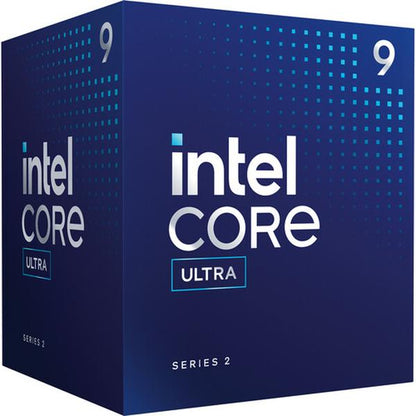Intel Core Ultra 9 Desktop Processor 285 - 24 cores (8 P + 16 E) & 24 Threads - Up to 5.6 GHz - 40 MB Cache - Socket LGA1851 - 192GB DDR5