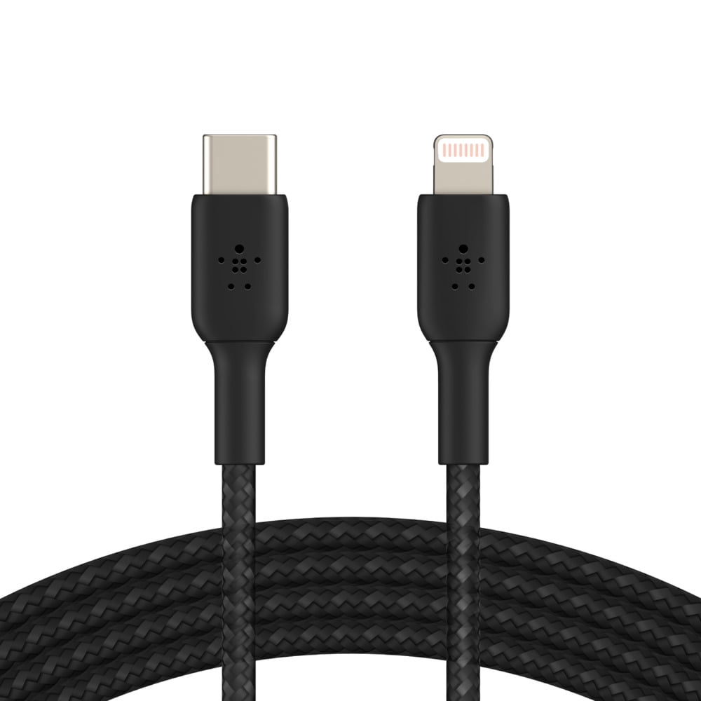 Belkin CAA002BT2MBK BOOST CHARGE 6.6 ft. Apple Lightning to USB-A ChargeSync Cable - Black