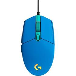 Logitech - G203 LIGHTSYNC Wired Optical Gaming Mouse with 8,000 DPI sensor - Wired - Blue