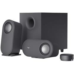 Logitech Z407 Bluetooth Computer Speakers and Subwoofer with Wireless Control: USB, 3.5mm Jack
