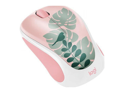 Logitech - Design Collection Limited Edition Wireless Compact Mouse with Colorful Designs  Chirpy Bird