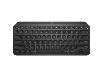 Logitech MX Keys Mini Minimalist Wireless Illuminated Keyboard  Compact  Bluetooth  Backlit  USB-C  Metal Build  Black