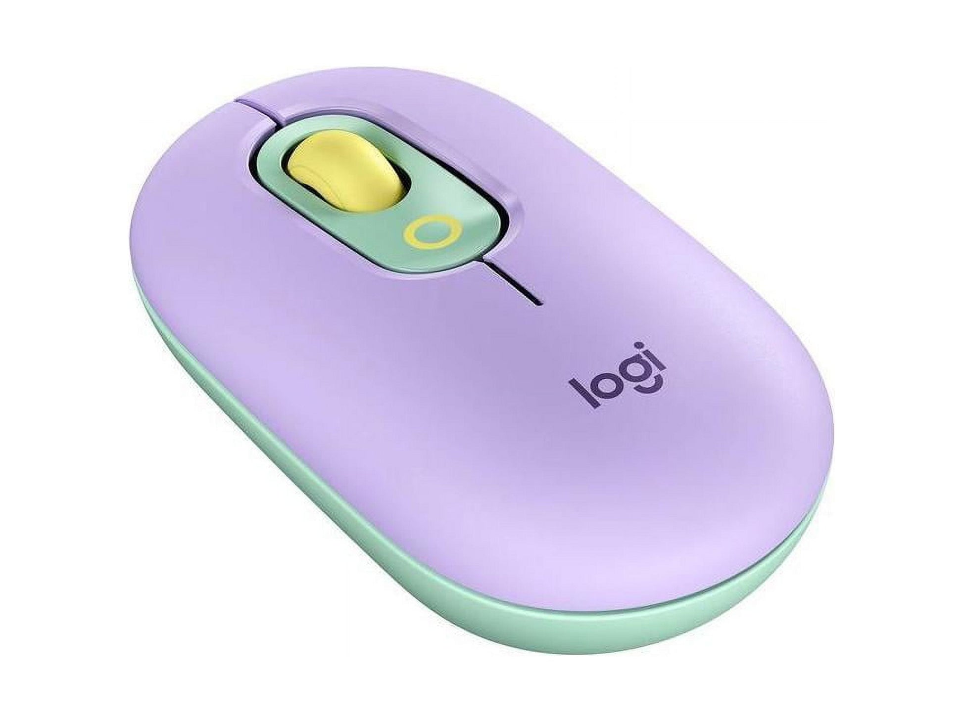 Logitech Bluetooth POP Mouse with Emoji - Daydream Mint: USB-A Compatible, 4000 dpi