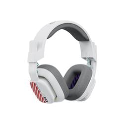 ASTRO A10 Gaming Headset Gen 2 Wired Headset - Over-ear gaming headphones with flip-to-mute microphone  32 mm drivers  compatible with PlayStation  PC  White