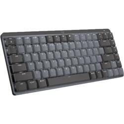 Logitech MX Mechanical Mini Wireless Illuminated Keyboard  Linear Switches  Backlit  Bluetooth  USB-C  macOS  Windows  Linux  iOS  Android  Graphite
