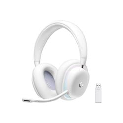 Logitech - G735 Aurora Collection Wireless Gaming Headset for PC, Mobile - White Mist