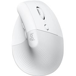 Logitech - Lift for Mac Bluetooth Optical Ergonomic Mouse with 4 Customizable Buttons - Wireless - Off-White