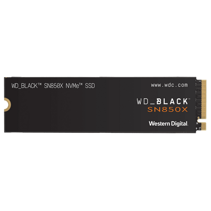WD_BLACK 4TB SN850X NVMe SSD  Internal Gaming Solid State Drive without Heatsink- WDS400T2X0E-00BCA0