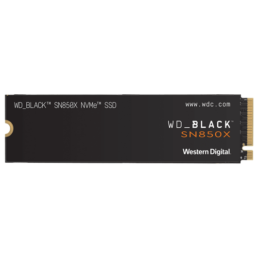 WD_BLACK 4TB SN850X NVMe SSD  Internal Gaming Solid State Drive without Heatsink- WDS400T2X0E-00BCA0