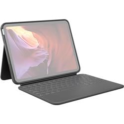 Logitech Rugged Folio for iPad 10th Gen and A16 - Oxford Gray