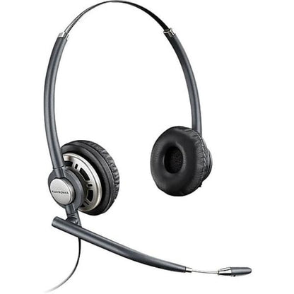Poly EncorePro HW720 Headset - Stereo - Quick Disconnect - Wired - Over-the-head - Binaural - Ear-cup - Noise Cancelling Microphone