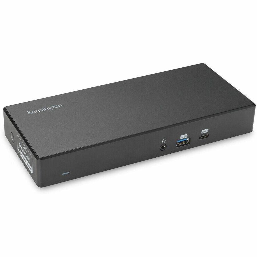 Kensington - SD4782P-EQ USB-C & USB-A Dual 4K Docking Station with 100W Power Delivery - Black