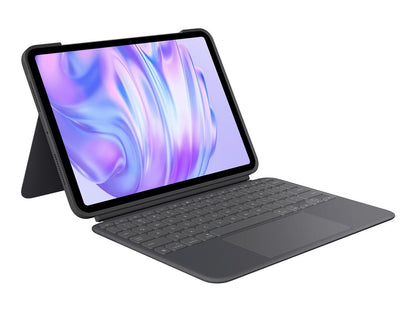 Logitech - Combo Touch for iPad Pro 11-inch (Latest Model)(M4 chip) Keyboard Case with Detachable Keyboard and Trackpad - Graphite