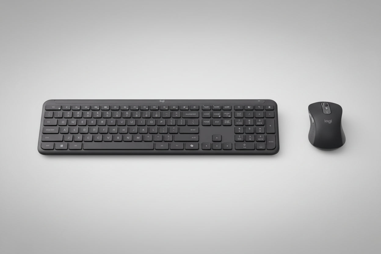 Logitech 920-013271 Signature Slim Wireless Keyboard & Mouse Combo for MK955 Business Copilot