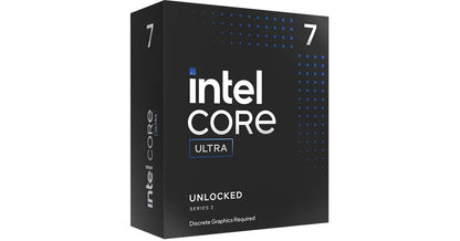Intel Core Ultra 7 265KF - Core Ultra 7 (Series 2) Arrow Lake 20-Core (8P+12E)  LGA 1851  125W Desktop Processor - BX80768265KF