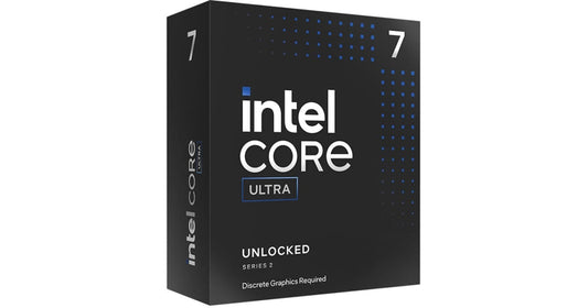 Intel Core Ultra 7 265KF - Core Ultra 7 (Series 2) Arrow Lake 20-Core (8P+12E)  LGA 1851  125W Desktop Processor - BX80768265KF