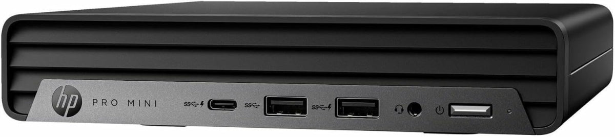 HP Pro Mini 400 G9 Desktop Computer - Intel Core i7 14th Gen i7-14700T - 16 GB - 512 GB SSD - Black - Windows 11 Pro A70PDUT#ABA