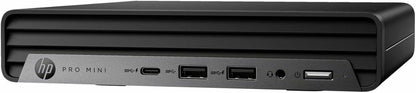HP Pro Mini 400 G9 Desktop Computer - Intel Core i7 14th Gen i7-14700T - 16 GB - 512 GB SSD - Black - Windows 11 Pro A70PDUT#ABA