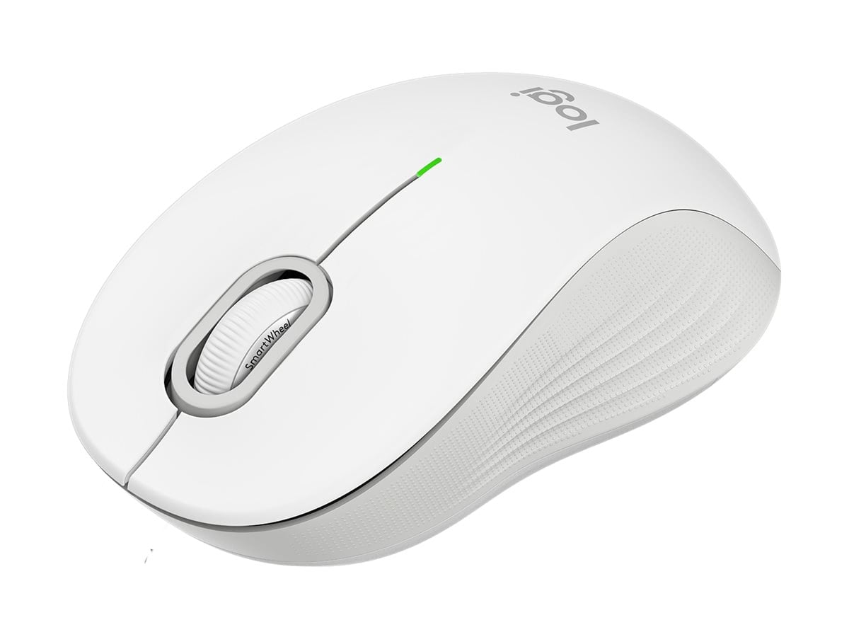 Logitech Signature M550 Wireless Mice - White: Bluetooth USB-A Connection, Compatible with PCs, Macs, Chromebooks, and tablet