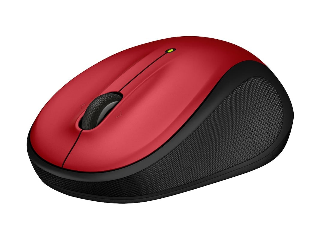 Logitech M325s - Mouse - optical - wireless - USB Logitech Unifying receiver - red