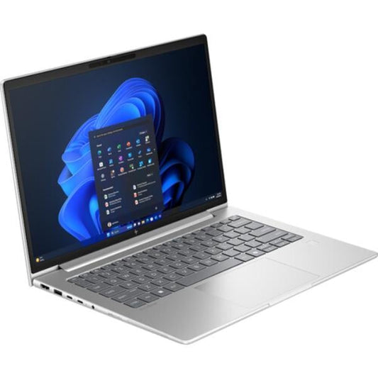 HP EliteBook 6 G1i 14  Notebook - WUXGA - Intel Core Ultra 5 235U - vPro Technology - 16 GB - 512 GB SSD - English Keyboard - Pike Silver Aluminum - Intel Chip - 1920 x 1200 - Windows 11 Pro - In