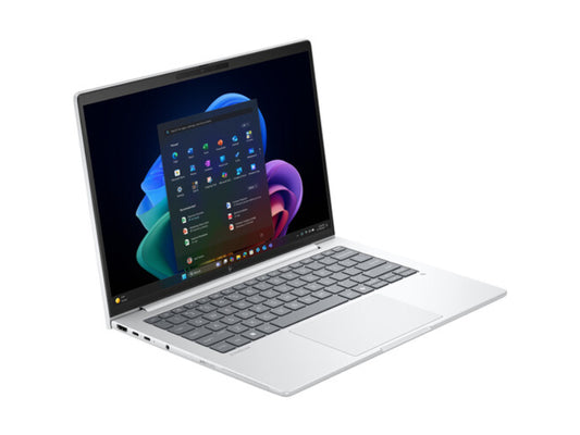 HP EliteBook 8 G1i Notebook Next Gen AI - AMD Ryzen AI 7 - 350 / up to 5 GHz - Win 11 Pro - Radeon 860M - 32 GB RAM - 512 GB SSD NVMe  TLC - 14  IPS touchscreen 1920 x 1200 - Wi-Fi 7  Bluetooth - glacier silver aluminum - kbd: US - with HP Wolf Pro Securi