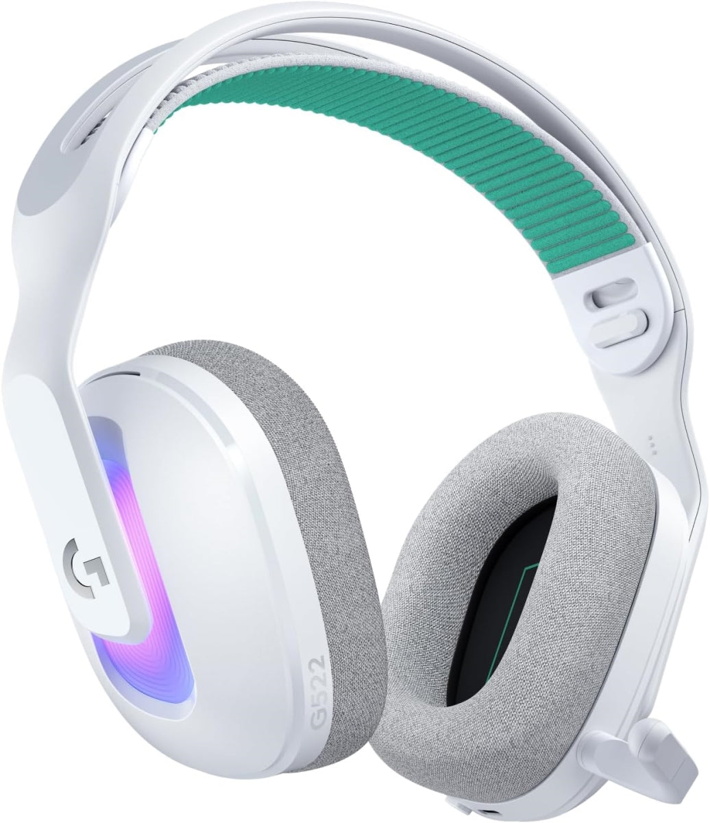 981-001517 G522 Lightspeed Wireless Gaming Headset, White