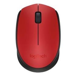 Logitech M170 Wireless Mouse for PC  Mac  Laptop  2.4 GHz with USB Mini Receiver  Red
