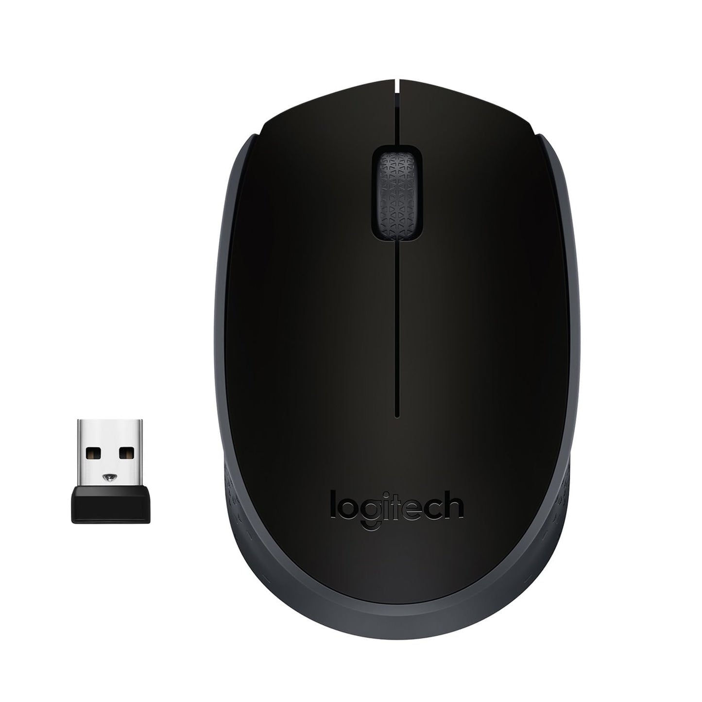 Logitech M170 Wireless Mouse for PC  Mac  Laptop  2.4 GHz with USB Mini Receiver  Black