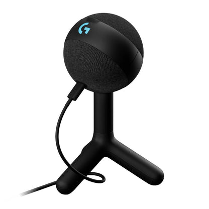 Logitech - Yeti Orb Wired Cardioid Condenser Gaming Microphone with LIGHTSYNC RGB Lights