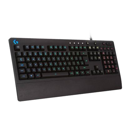 Logitech - Prodigy G213 Full-size Wired Membrane Gaming Keyboard with RGB Backlighting - Black