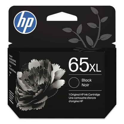 HP 65XL Original Single Ink Cartridge - Black (HEWN9K04AN): High Yield Printer Ink