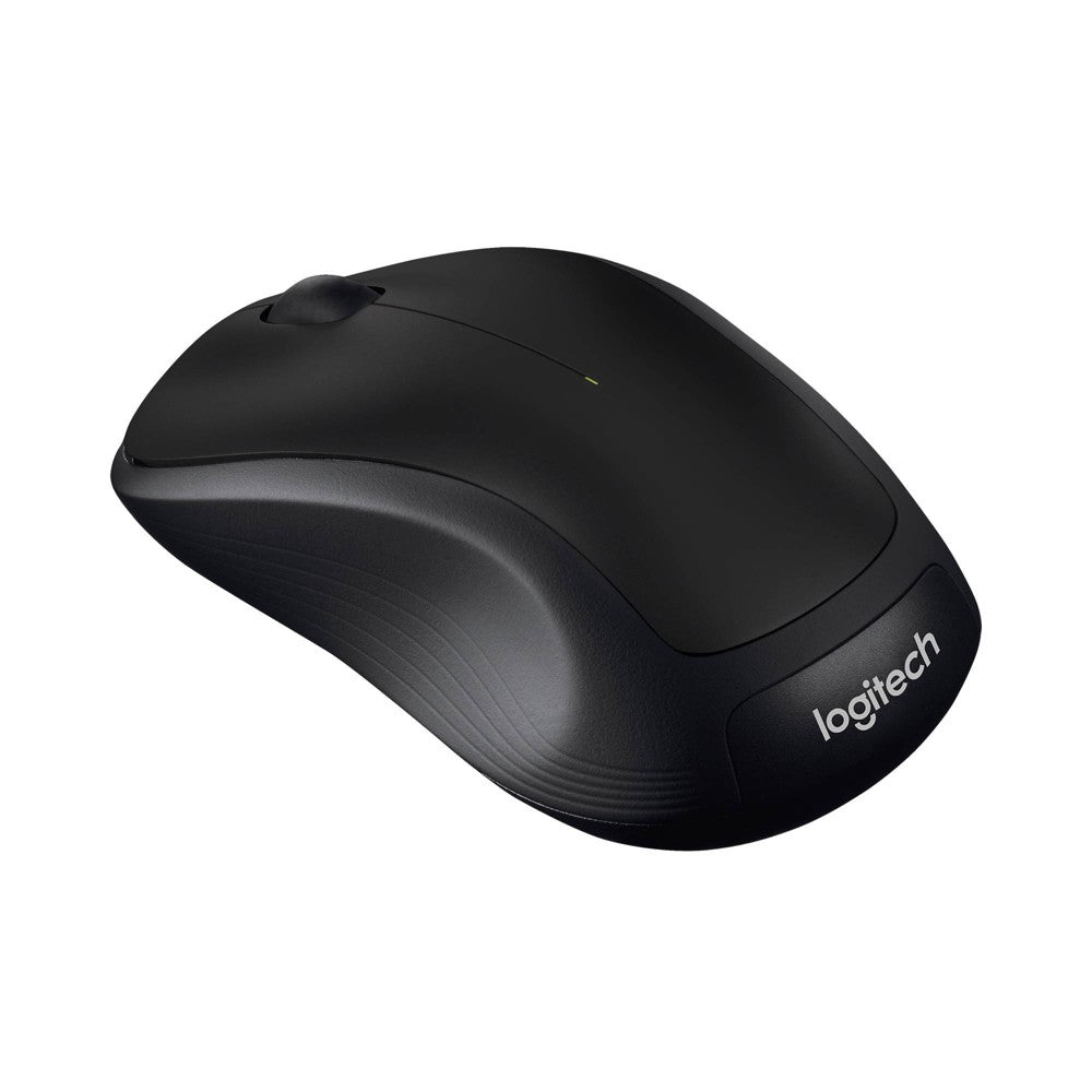 Logitech M310 Wireless Computer Mouse  3 Buttons  2.4GHz  Black