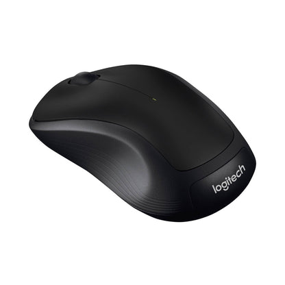 Logitech M310 Wireless Computer Mouse  3 Buttons  2.4GHz  Black