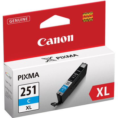 Canon (6449B001) Cyan Ink Cartridge  High Yield