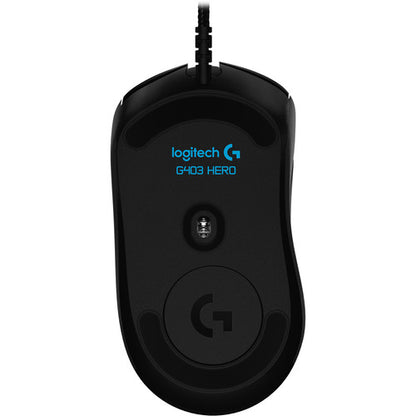 Logitech - G403 (Hero) Wired Optical Gaming Mouse - Wired - Black
