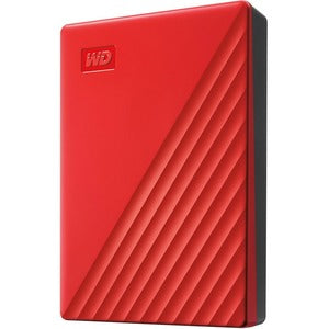 Western Digital My Passport 4TB - Red: USB, Password Protected, Automatic Backup