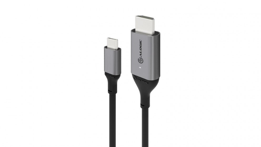 ALOGIC 2m USB-C Male to HDMI Male Cable Ultra Series Space Grey ULCHD02SGR