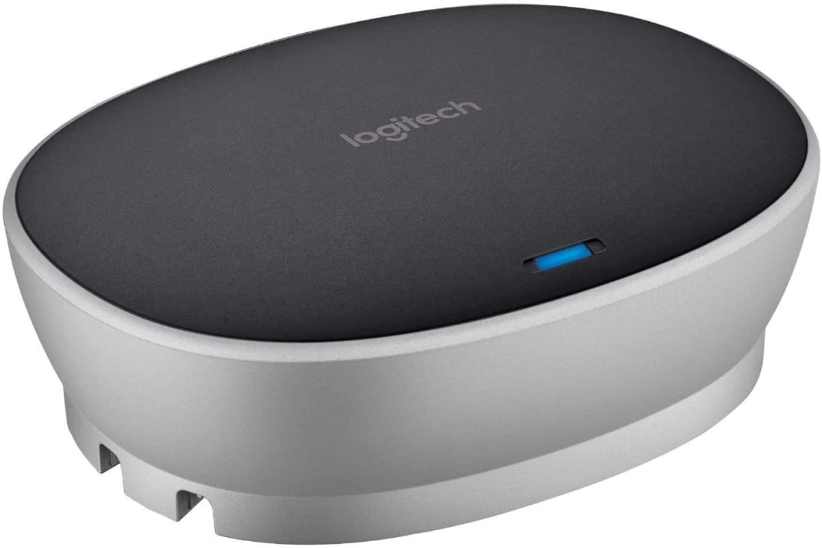 Logitech 993-001136 Interface USB 2.0 Hub, Black & Silver