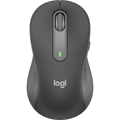 Logitech Signature M650 L Left Full Size Wireless Mouse - For Large Sized Hands  2-Year Battery  Silent Clicks  Customizable Side Buttons  Bluetooth  Graphite