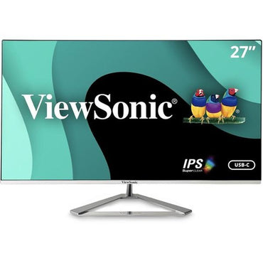 ViewSonic - VX2776-4K-MHDU 27" IPS LCD 4K UHD Monitor (HDMI, DisplayPort) - Silver