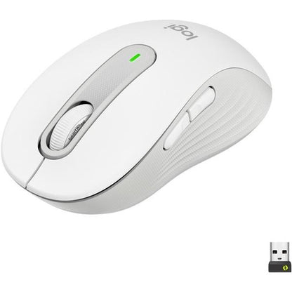 Logitech Signature M650 Wireless Mouse - For Small to Medium Sized Hands  2-Year Battery  Silent Clicks  Customizable Side Buttons  Bluetooth  for PC/Mac/Multi-Device/Chromebook