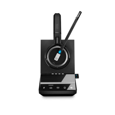 EPOS IMPACT SDW 5066T Headset - Microsoft Teams Certification - Stereo - USB - Wired/Wireless - DECT - 590.6 ft - 20 Hz - 20 kHz - On-ear - Binaural - Ear-cup - Noise Cancelling  MEMS Technology Mi...