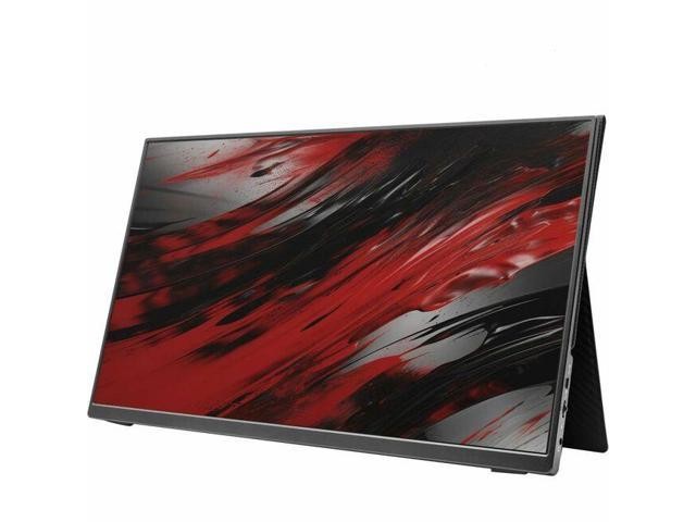 CODi 16  Portable USB-C Monitor – Full HD Display  HDR  Built-In Speakers  Mini HDMI  Dual USB-C  Slim Design  Freesync – External Monitor for Laptop  Mac  PC  Xbox  PS5  Switch